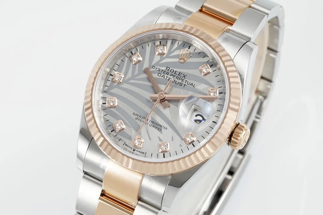 VS Factory Rolex Datejust 36mm Two-Tone Stainless Steel Watch FreshLook 295