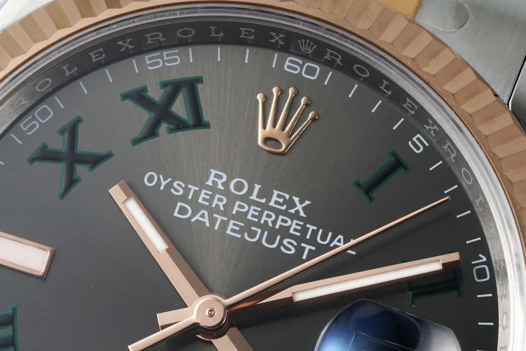 ModernLook VS Factory Rolex Datejust 36mm Two-Tone Stainless Steel and Rose Gold Watch 296