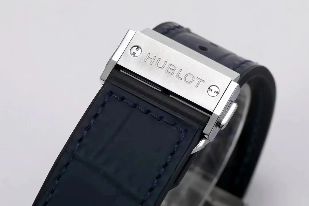 Unisex JB Factory Hublot  Fusion WWF Replica Watch – Titanium Case, Blue Dial, Automatic Movement, Super Clone Quality 5977