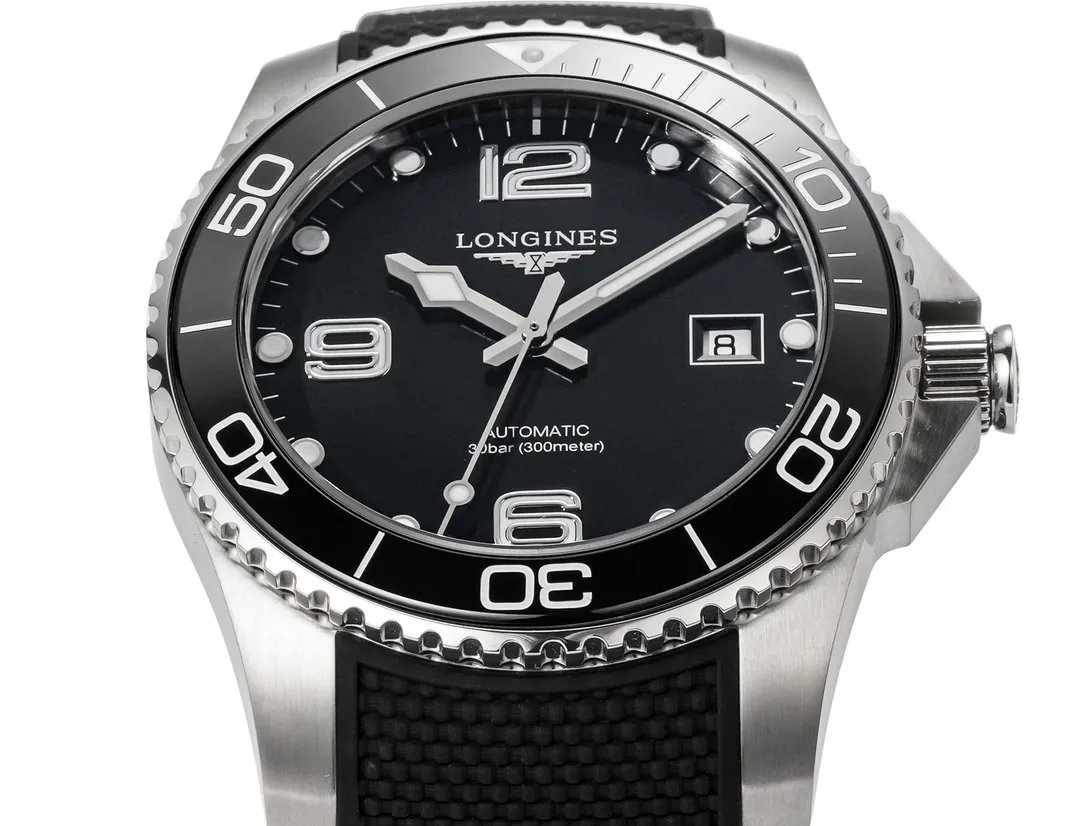 OdorResistant YC Factory Longines Conquest Black Dial Rubber Strap – Super Clone Watch 8246