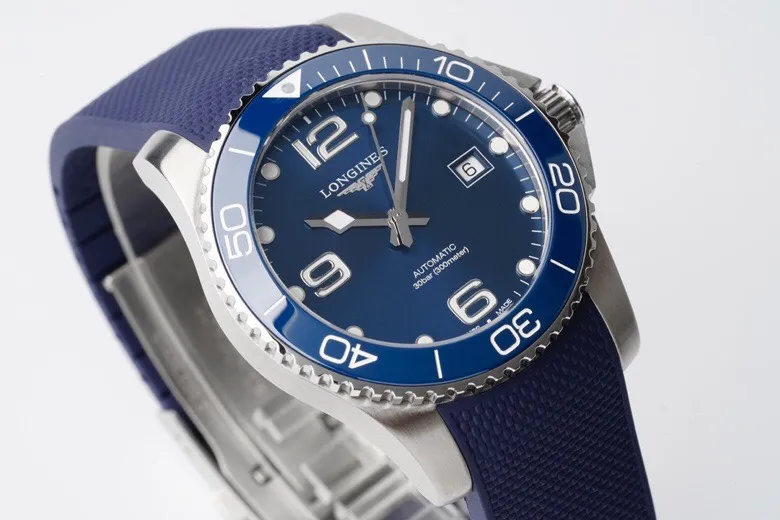 Classic YC Factory Longines Conquest Blue Dial Rubber Strap – Best Super Clone Watch 8234