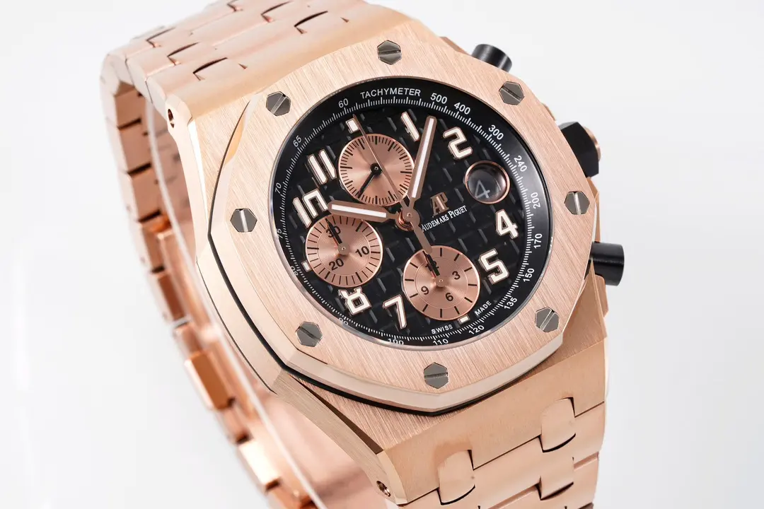 ZF Factory Audemars Piguet Royal Oak Offshore Rose Gold Super Clone Luxury Watch Resilient 2306