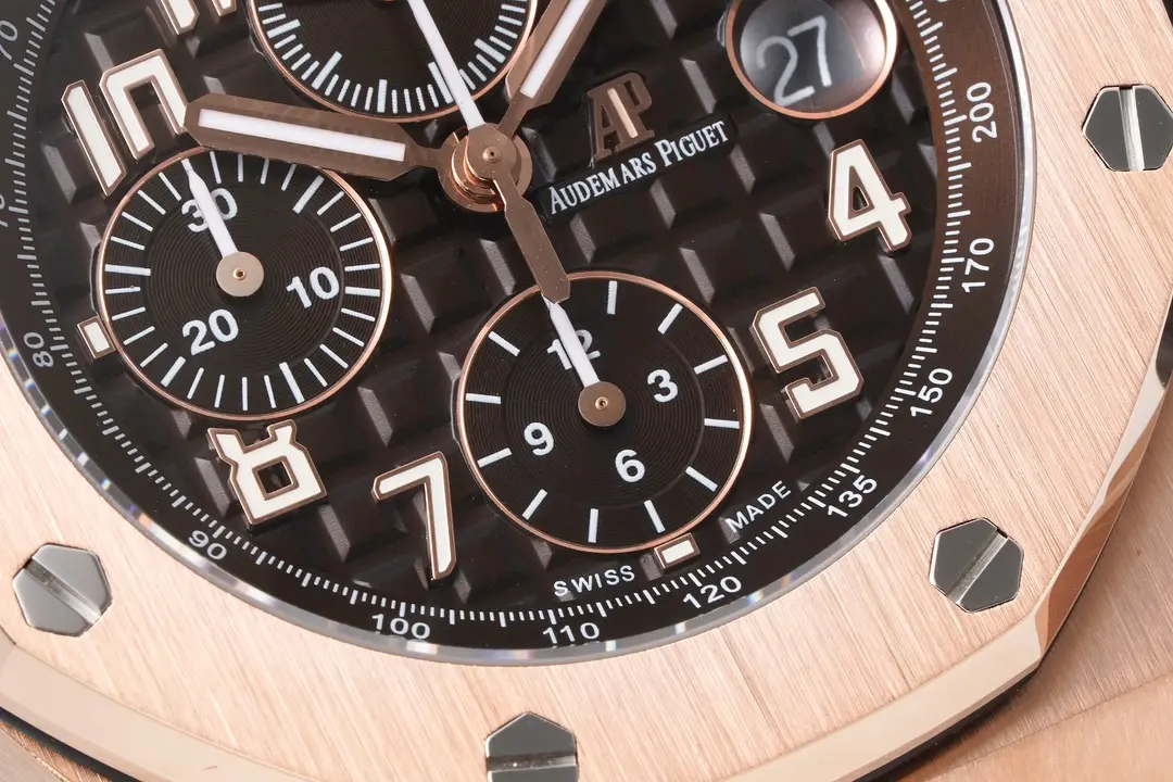 Premium ZF Factory Audemars Piguet Royal Oak Offshore Rose Gold Super Clone Watch 8535