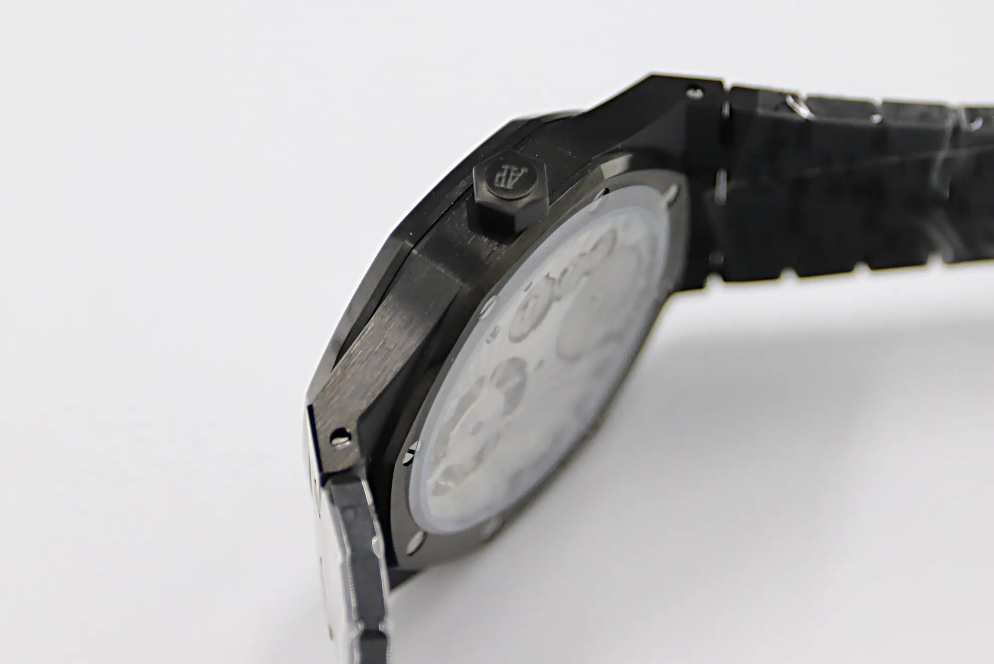 Elegant ZF Factory Audemars Piguet Royal Oak Tourbillon Black Super Clone Watch 8281