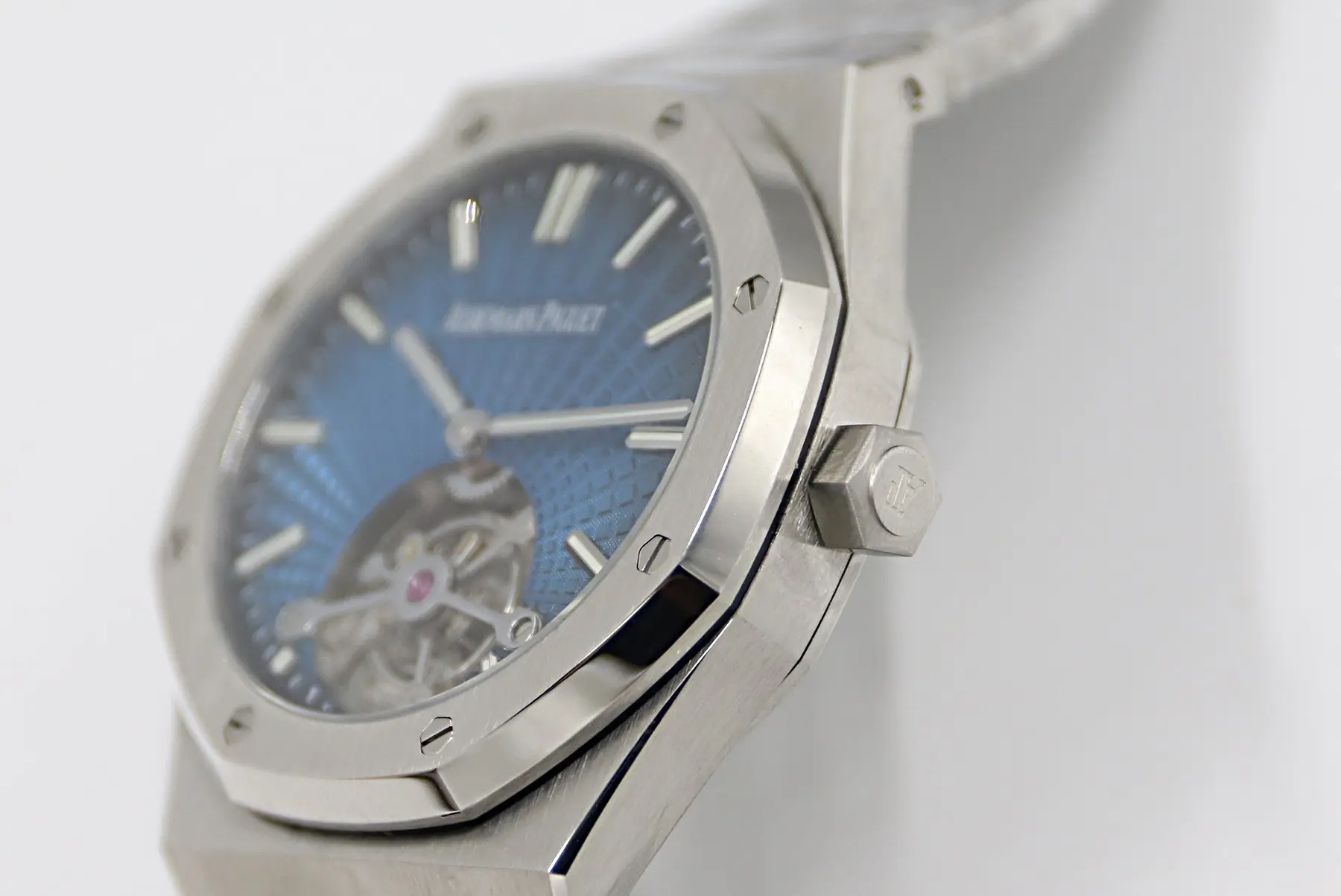 ZF Factory Audemars Piguet Royal Oak Tourbillon Blue Dial Super Clone Watch Seasonal 1525