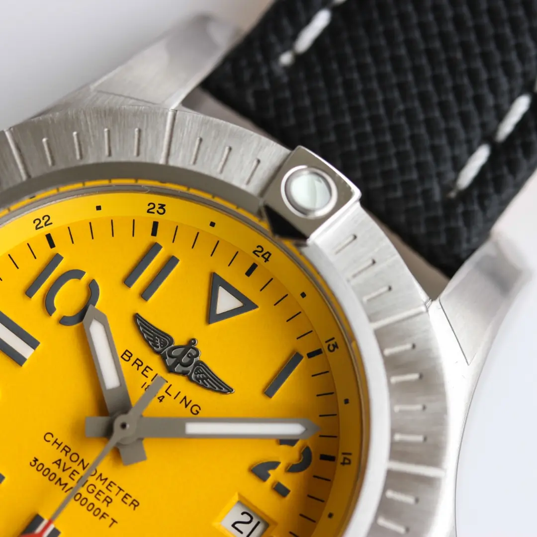 Modern ZF Factory Breitling Avenger Automatic 45 Seawolf Yellow – Super Clone Watch 2369