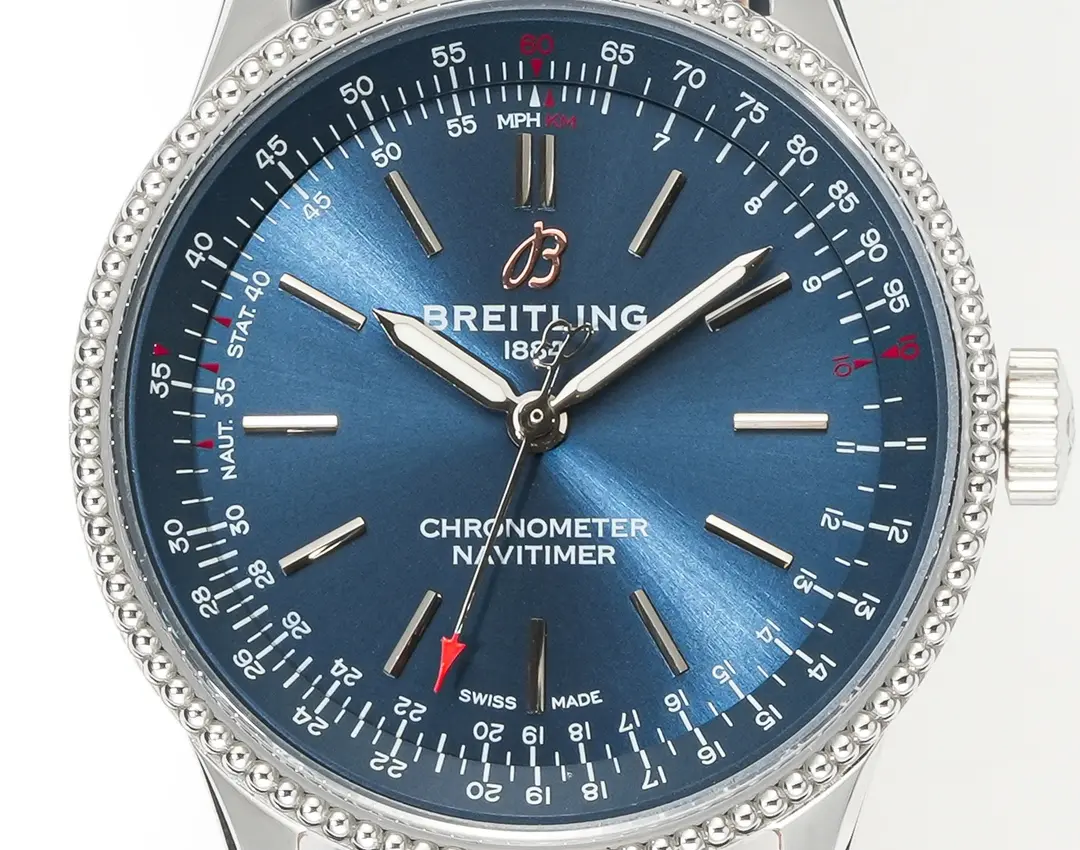 ZF Factory Breitling Navitimer Automatic Blue Leather – Super Clone Watch Replica Chic 2501