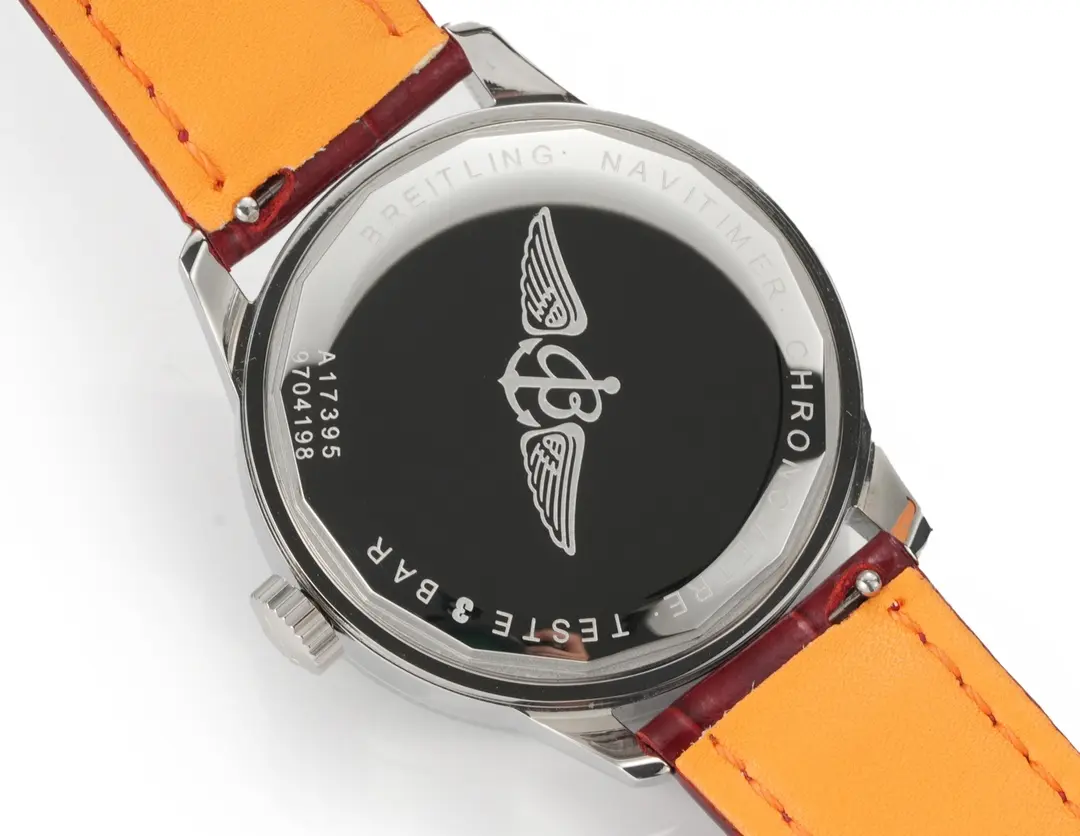 ZF Factory Breitling Navitimer Automatic Silver Red Leather – Super Clone Watch MoistureWicking 2502
