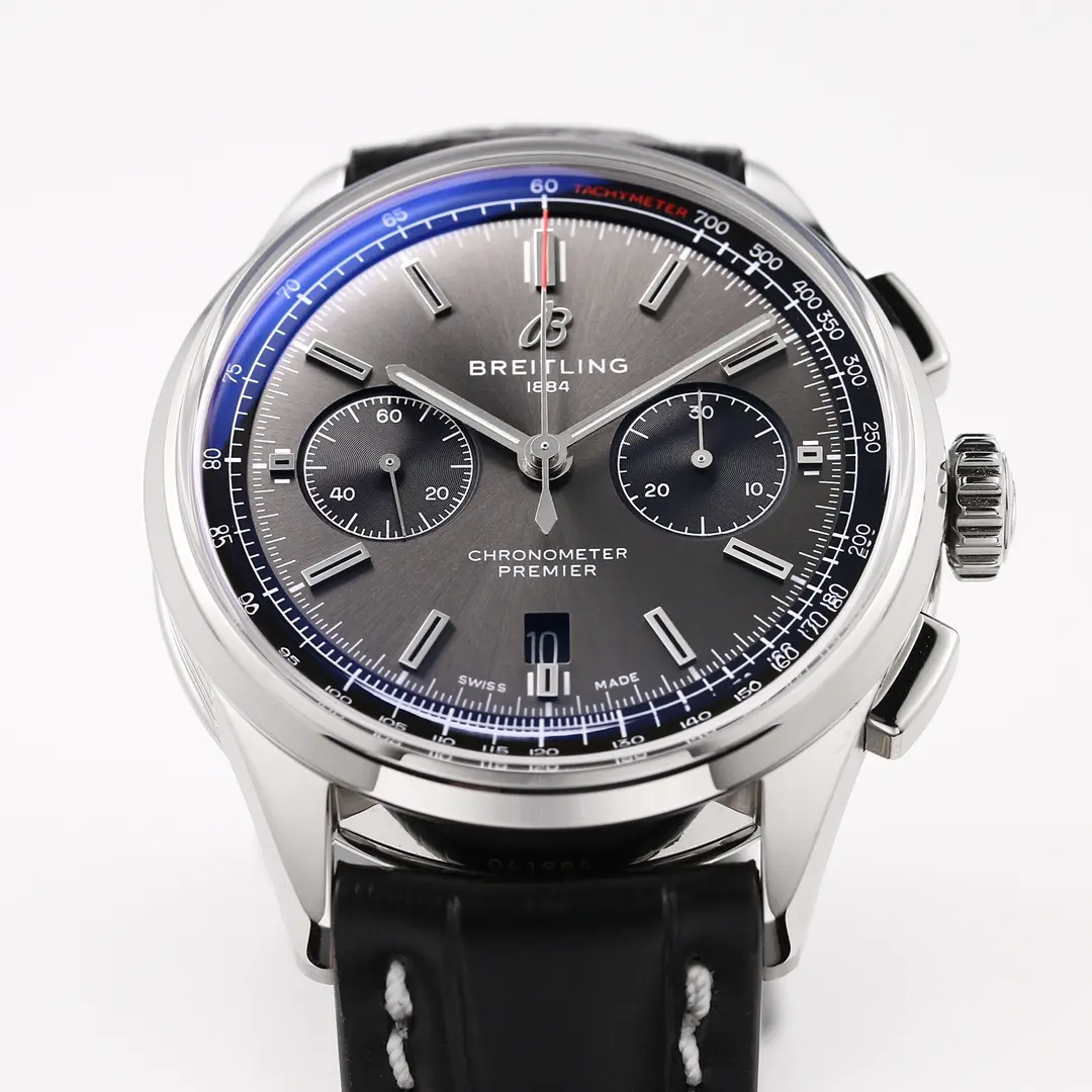WellDesigned ZF Factory Breitling Premier B01 Chronograph Grey Dial – Super Clone Luxury Watch 2511