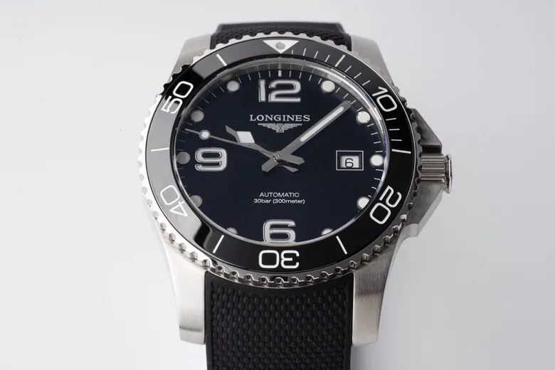 ZF Factory Longines Conquest Black Dial Rubber Strap – Best Super Clone Watch Elegant 4077