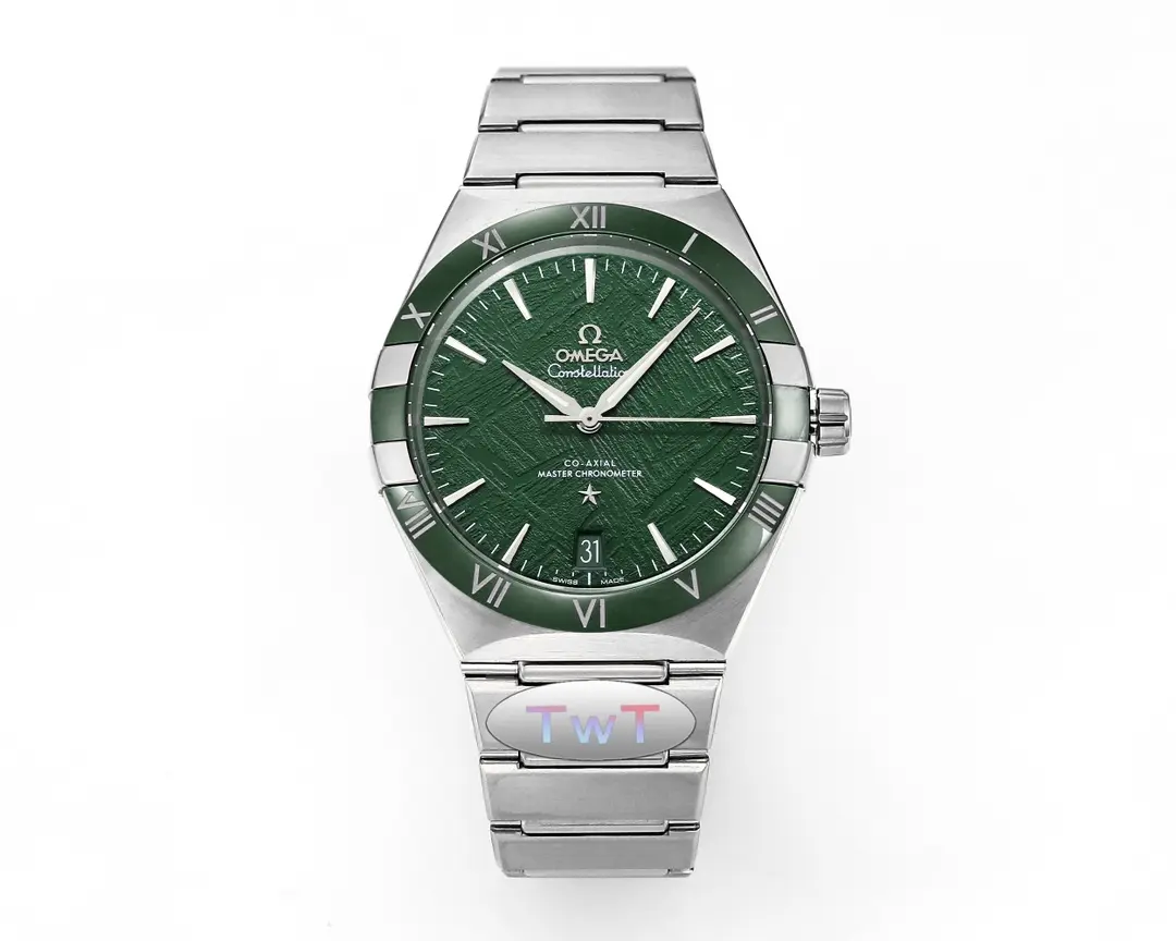 ZF Factory OMEGA Constellation 41mm Green Ceramic VSF Watch SmartChoice 8672
