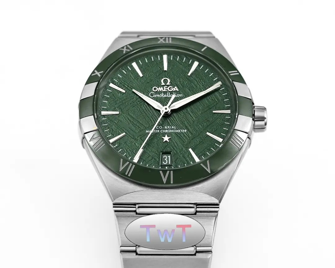 ZF Factory OMEGA Constellation 41mm Green Ceramic VSF Watch SmartChoice 8672