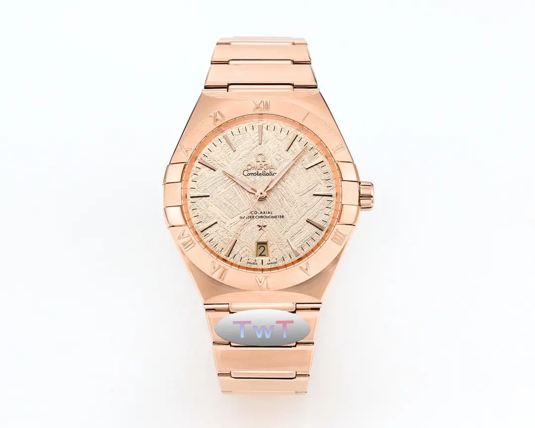 ZF Factory OMEGA Constellation 41mm Rose Gold VSF Watch DailyWear 8674