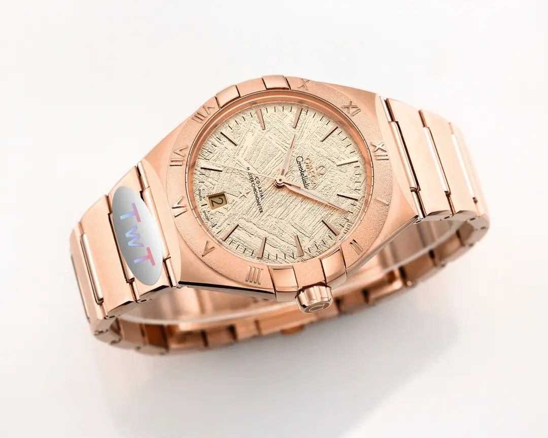 ZF Factory OMEGA Constellation 41mm Rose Gold VSF Watch DailyWear 8674