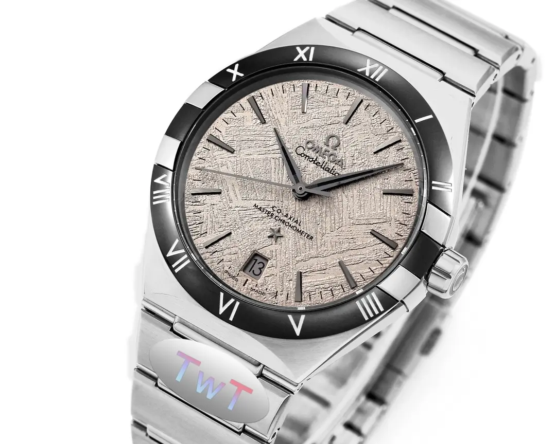 ZF Factory OMEGA Constellation 41mm Silver Ceramic VSF Watch Breathable 8676