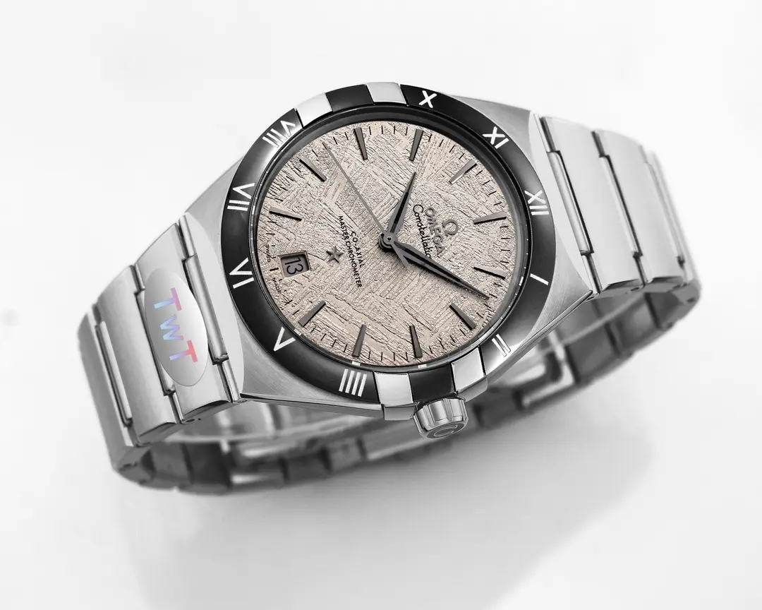 ZF Factory OMEGA Constellation 41mm Silver Ceramic VSF Watch Breathable 8676