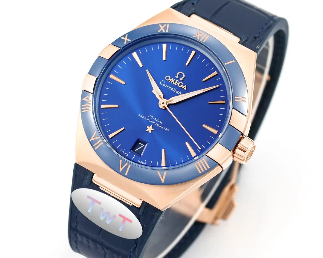 ZF Factory OMEGA Constellation Meteorite Blue Dial VSF Watches Durable 403