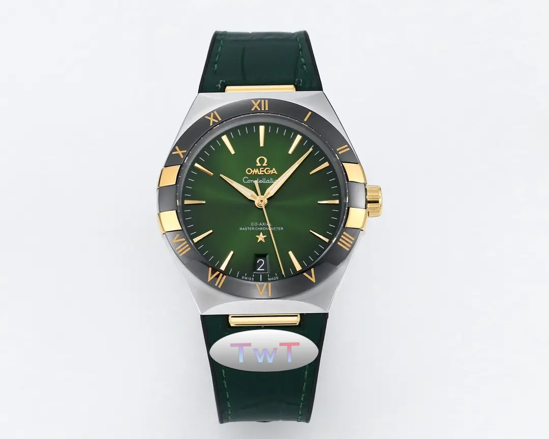 MultiPurpose ZF Factory OMEGA Constellation Meteorite Green VSF Luxury Watch 402
