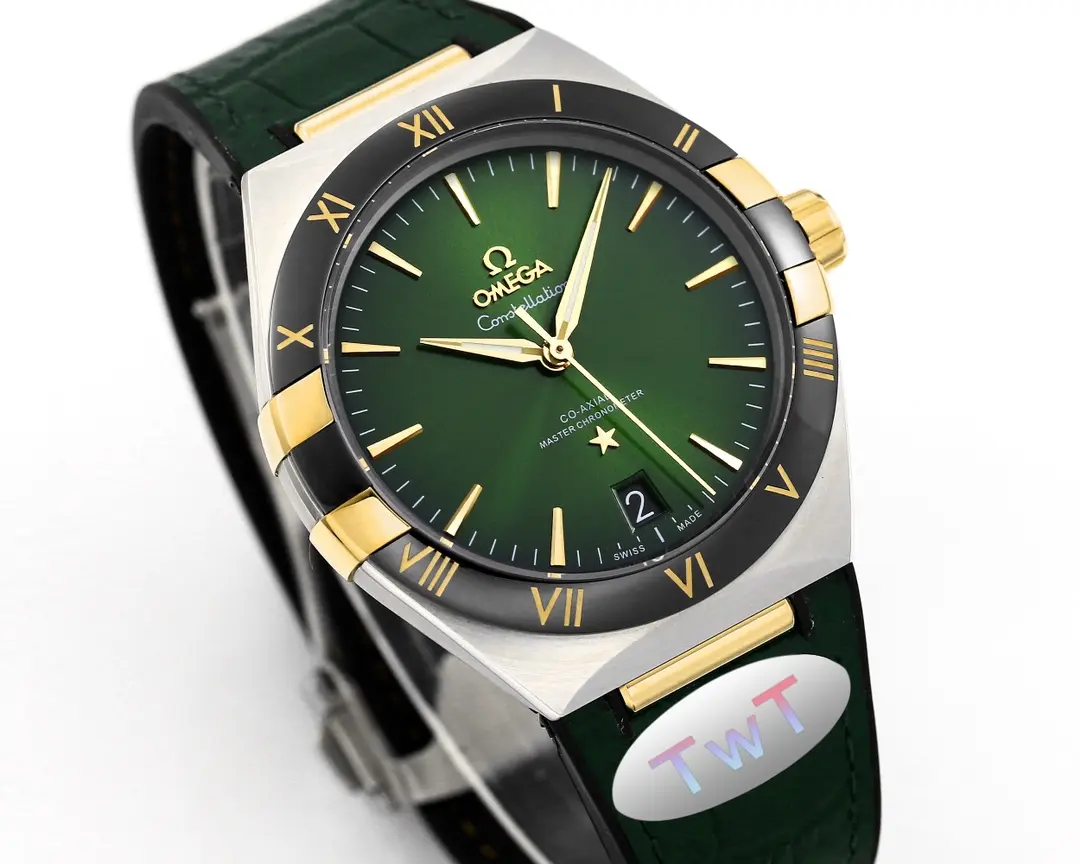MultiPurpose ZF Factory OMEGA Constellation Meteorite Green VSF Luxury Watch 402