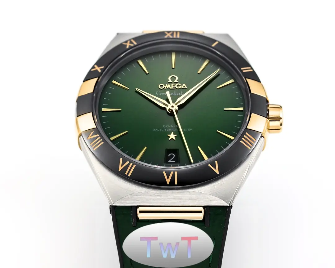 MultiPurpose ZF Factory OMEGA Constellation Meteorite Green VSF Luxury Watch 402
