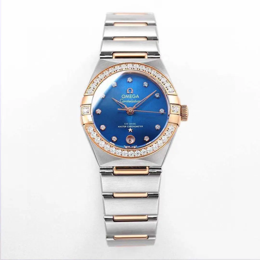 StreetReady ZF Factory Omega Constellation 29mm Blue Dial Two-Tone VSF Luxury Watch 8351