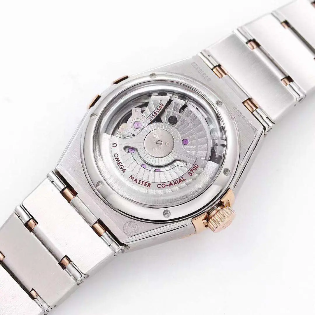 ZF Factory Omega Constellation 29mm Brown Dial Two-Tone VSF Luxury Watch Unisex 381