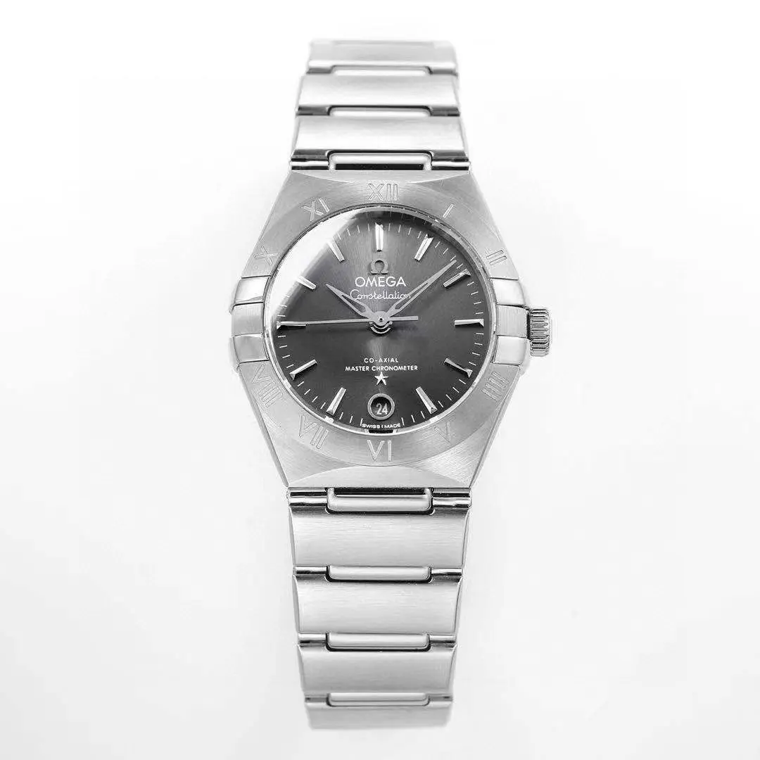 ZF Factory Omega Constellation 29mm Grey Dial Steel VSF Watches Practical 386