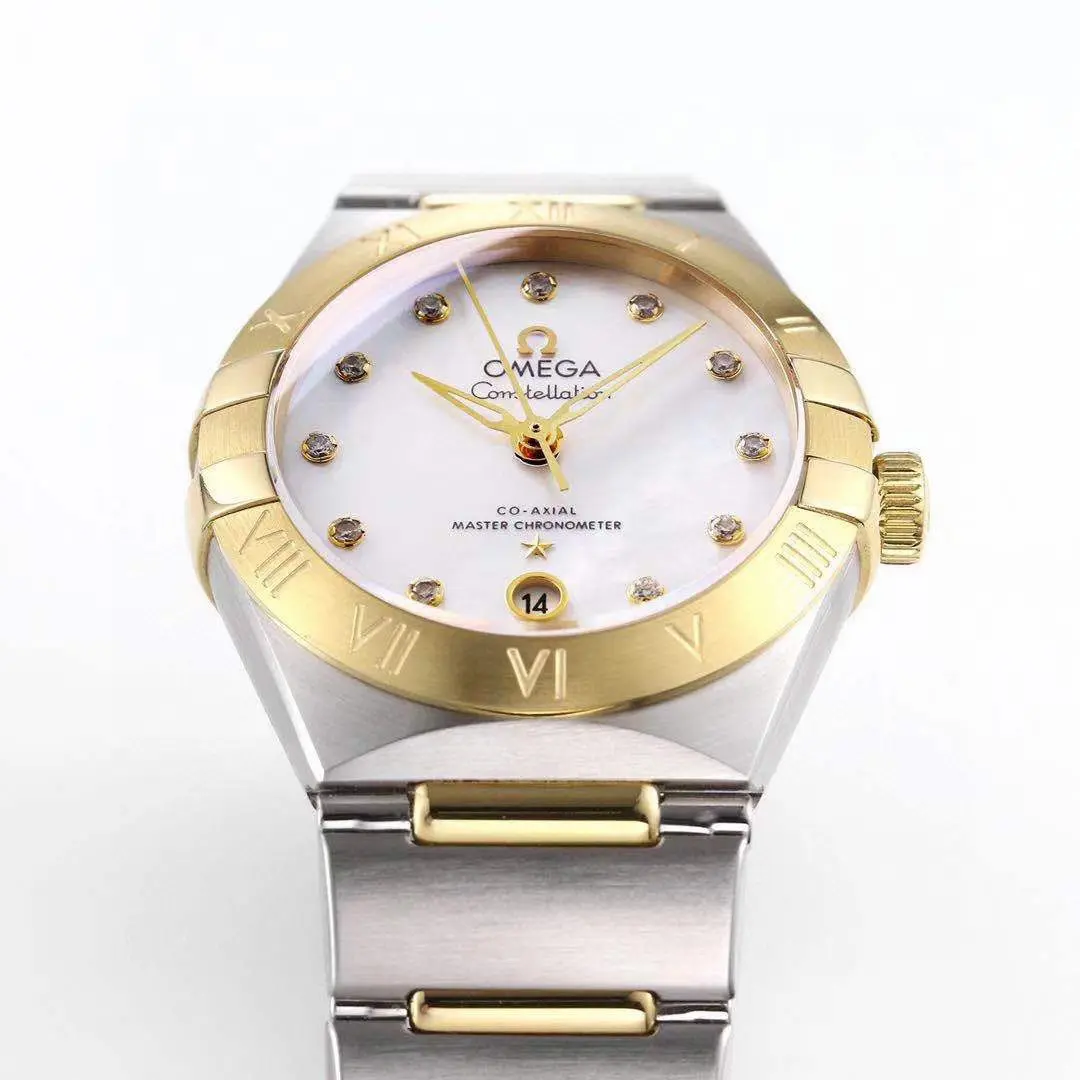 Original ZF Factory Omega Constellation 29mm Two-Tone VSF Luxury Watch 393