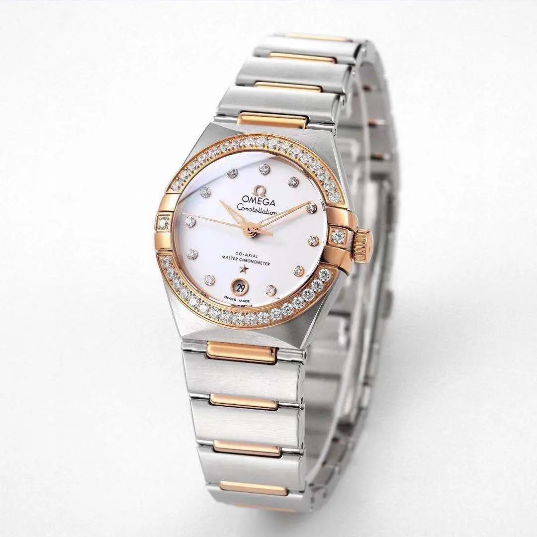 ZF Factory Omega Constellation 29mm White Dial Two-Tone VSF Luxury Watch Trendsetting 389