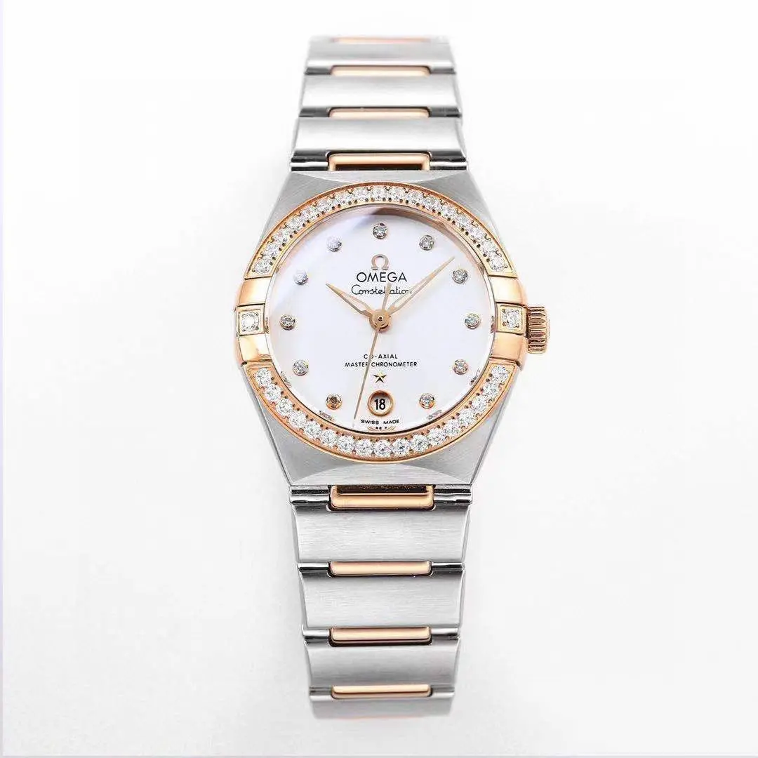 ZF Factory Omega Constellation 29mm White Dial Two-Tone VSF Luxury Watch Trendsetting 389