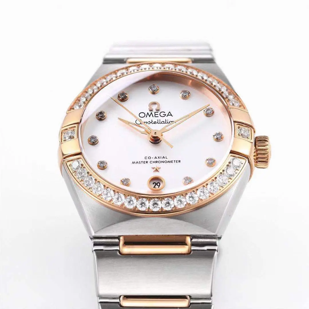 ZF Factory Omega Constellation 29mm White Dial Two-Tone VSF Luxury Watch Trendsetting 389