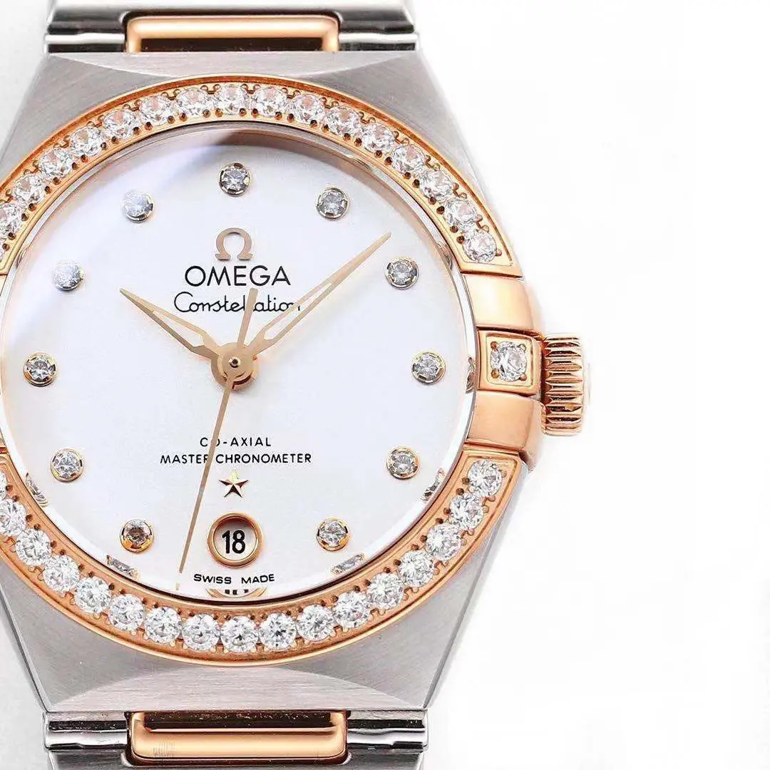 ZF Factory Omega Constellation 29mm White Dial Two-Tone VSF Luxury Watch Trendsetting 389