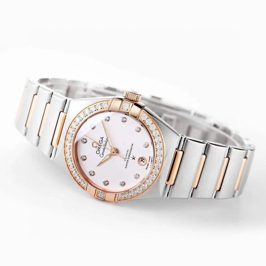 ZF Factory Omega Constellation 29mm White Dial Two-Tone VSF Luxury Watch Trendsetting 389