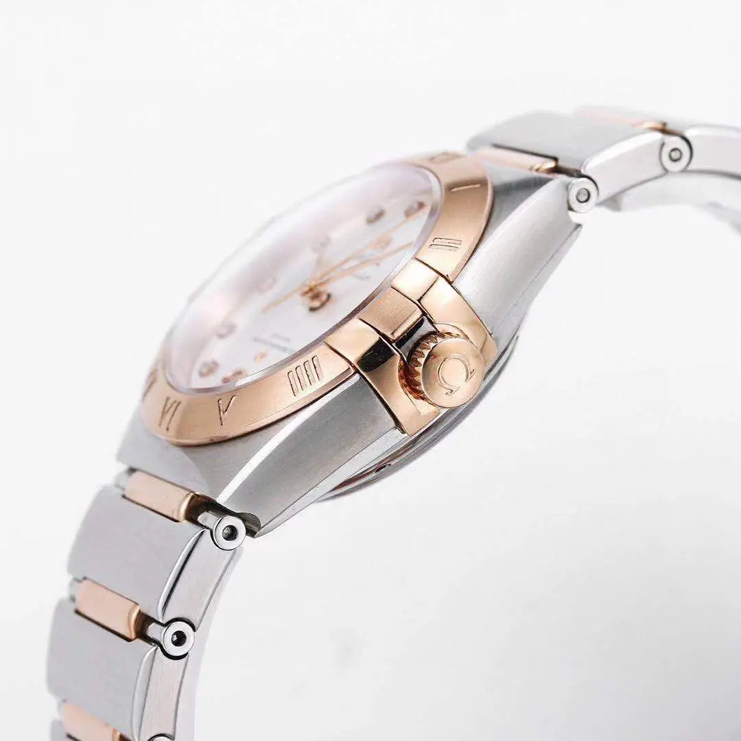 ZF Factory Omega Constellation 29mm White Dial Two-Tone VSF Luxury Watch Trendsetting 389