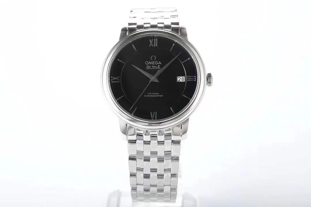 ZF Factory Omega De Ville Prestige Black Dial Steel – VSF Watches Collection Bright 465