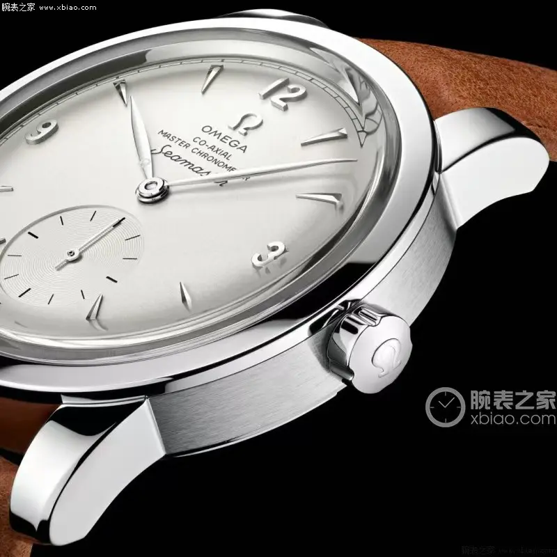 ZF Factory Omega Seamaster 1948 Silver Brown Leather VSF Luxury Watch Modern 8270