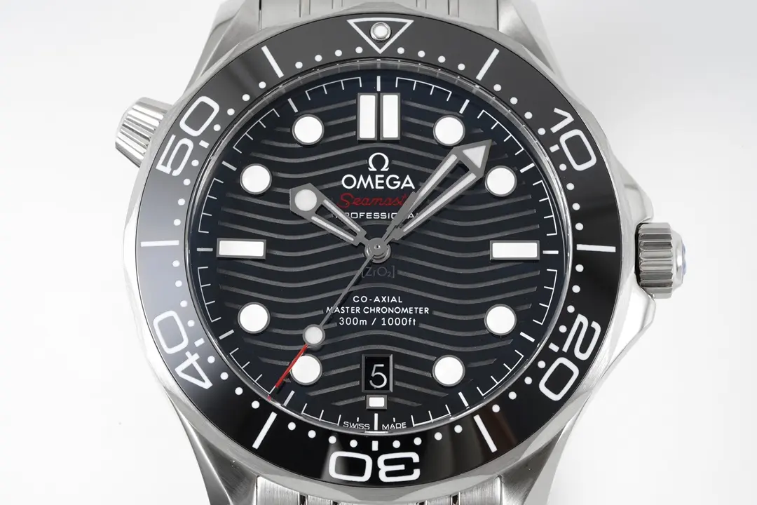 Stylish ZF Factory Omega Seamaster 300M Black Ceramic VSF Luxury Watch 504