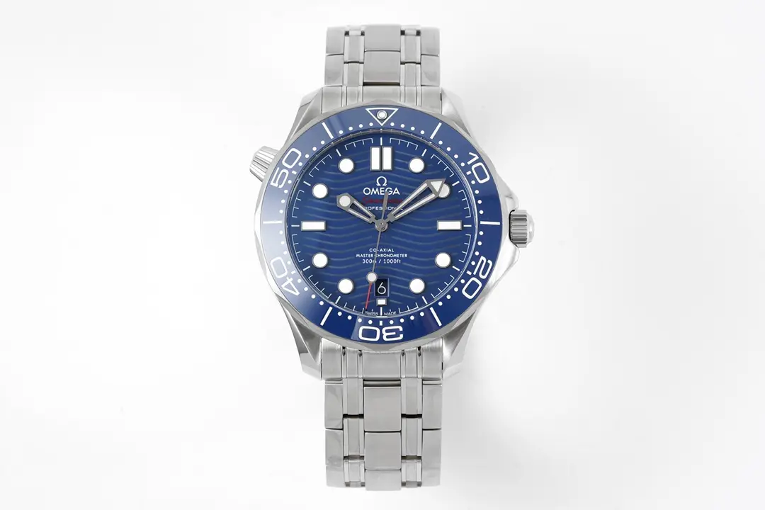 ZF Factory Omega Seamaster 300M Blue Dial Stainless Steel VSF Luxury Watch Packable 523