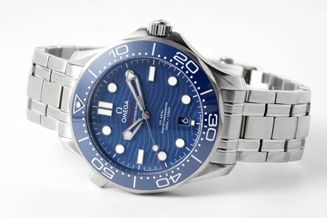 Sleek ZF Factory Omega Seamaster 300M Blue Dial Stainless Steel VSF Luxury Watch 8627