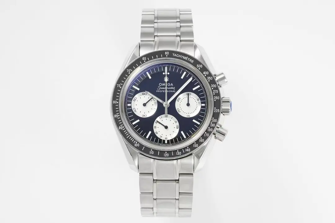 Vibrant ZF Factory Omega Speedmaster 9300 Blue Dial Steel –  VSF Watches 600
