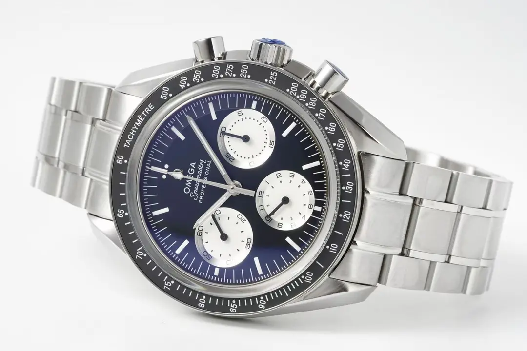 Vibrant ZF Factory Omega Speedmaster 9300 Blue Dial Steel –  VSF Watches 600