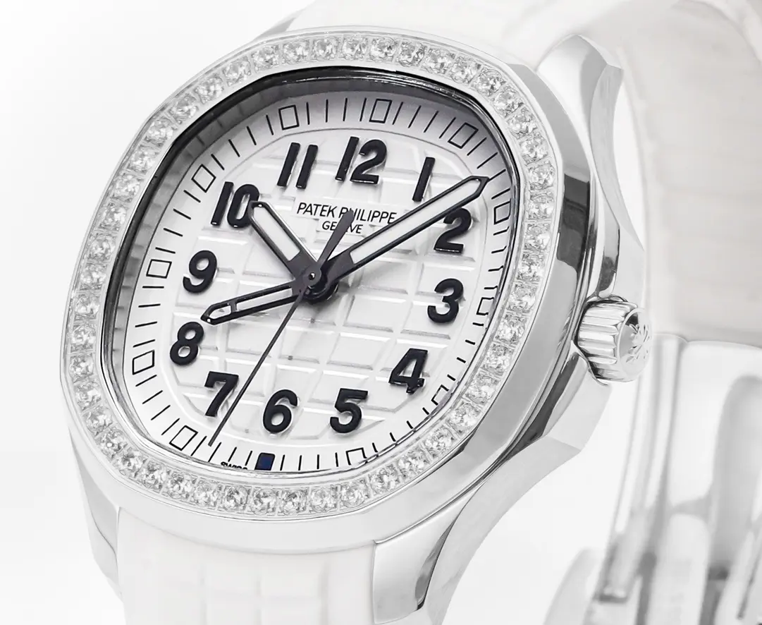 SmartChoice ZF Factory Patek Philippe Aquanaut Luce 5268 White Super Clone Replica Watch 8442