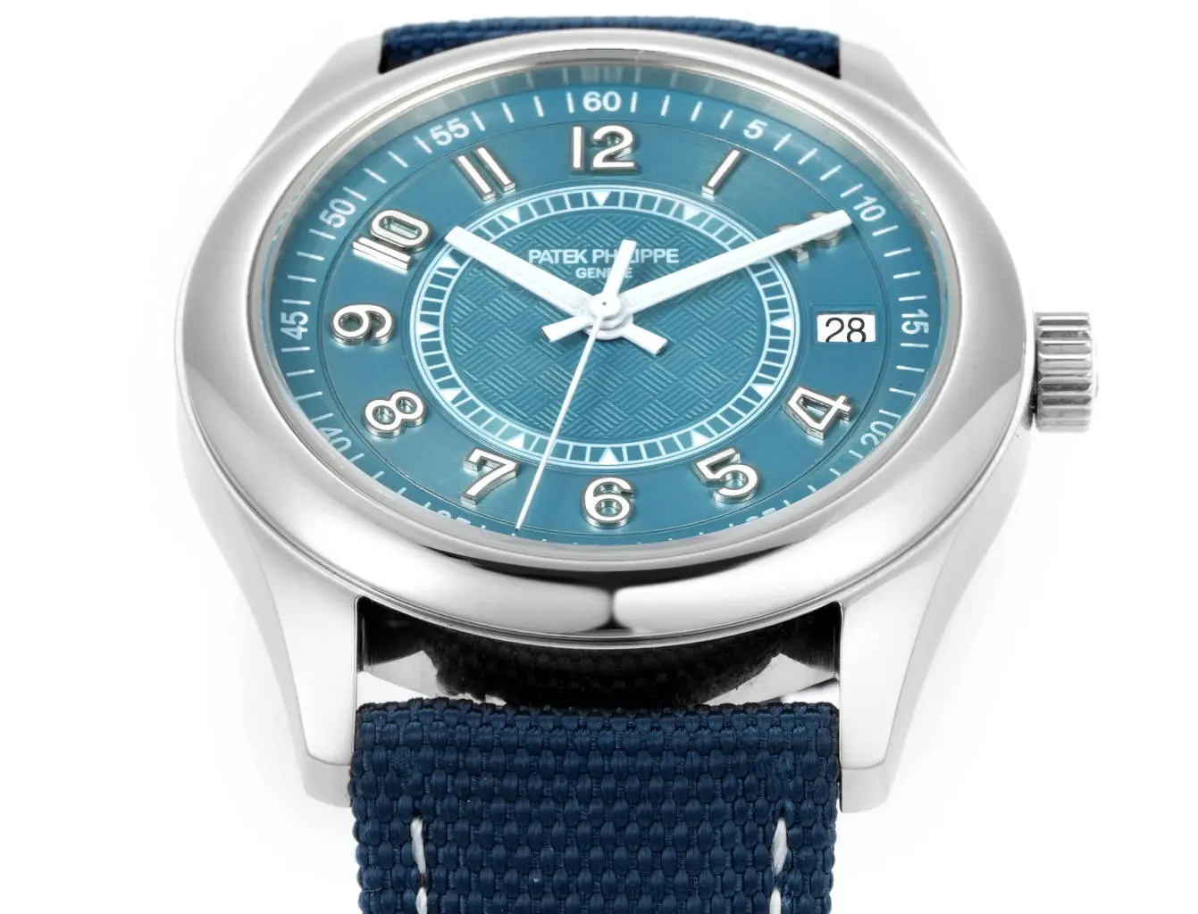 Casual ZF Factory Patek Philippe Calatrava PP6007 Blue Super Clone Replica Watch 3494