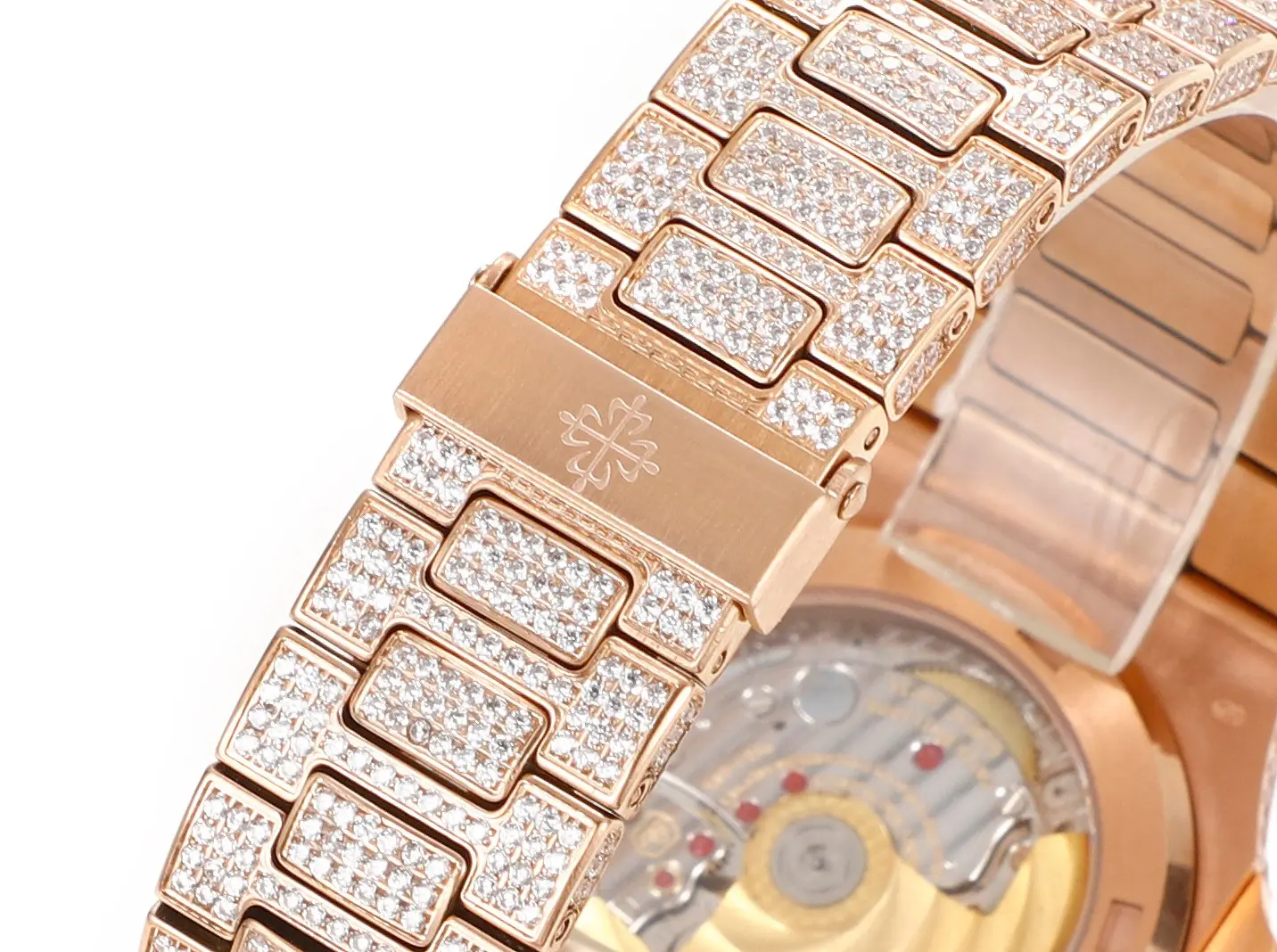 WaterResistant ZF Factory Patek Philippe Nautilus 5719 10G White Gold Super Clone Replica Watch 3095