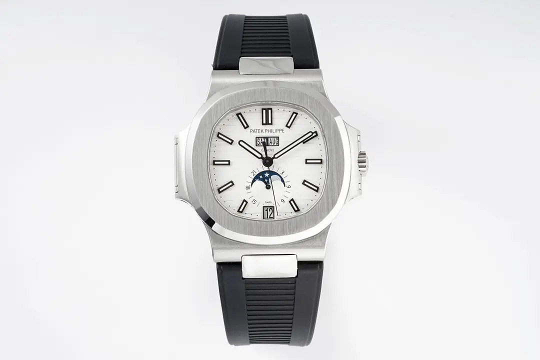 Upgraded ZF Factory Patek Philippe Nautilus 5726 1A Blue Rubber Super Clone Replica Watch 8421