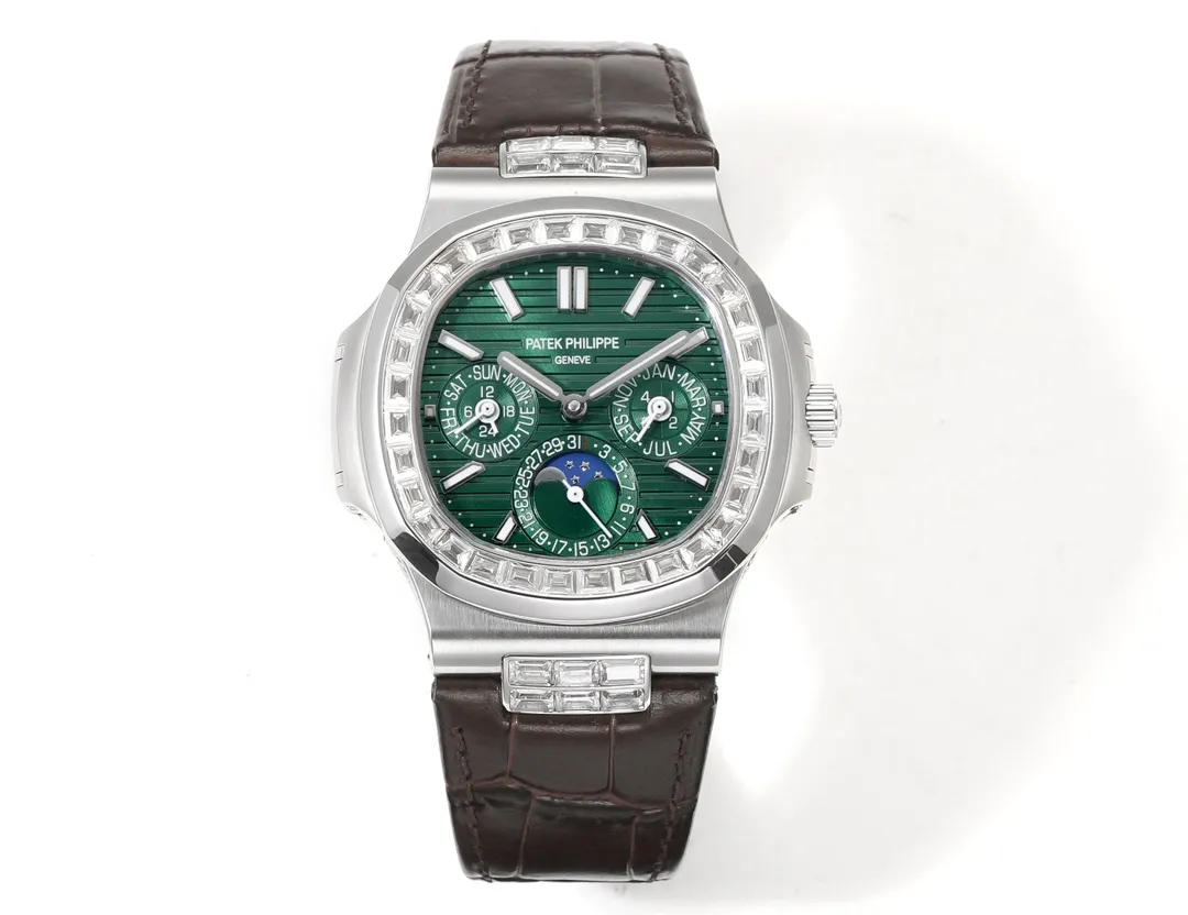 ZF Factory Patek Philippe Nautilus 5740 Green Super Clone Replica Watch Supportive 8413