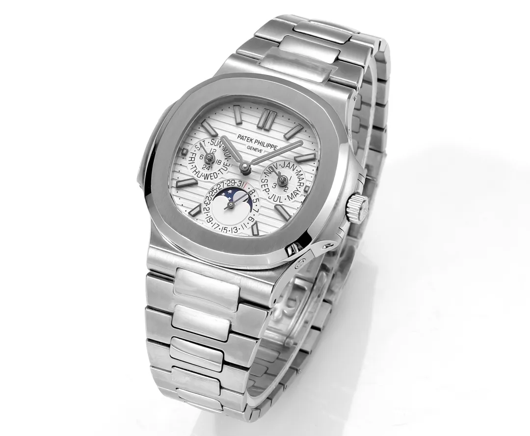 TravelReady ZF Factory Patek Philippe Nautilus 5740 1G Silver Super Clone Replica Watch 2982