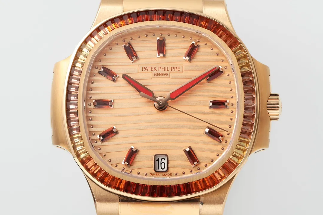 ZF Factory Patek Philippe Nautilus 7118 1300R Rose Gold Super Clone Replica Watch NewStyle 3341