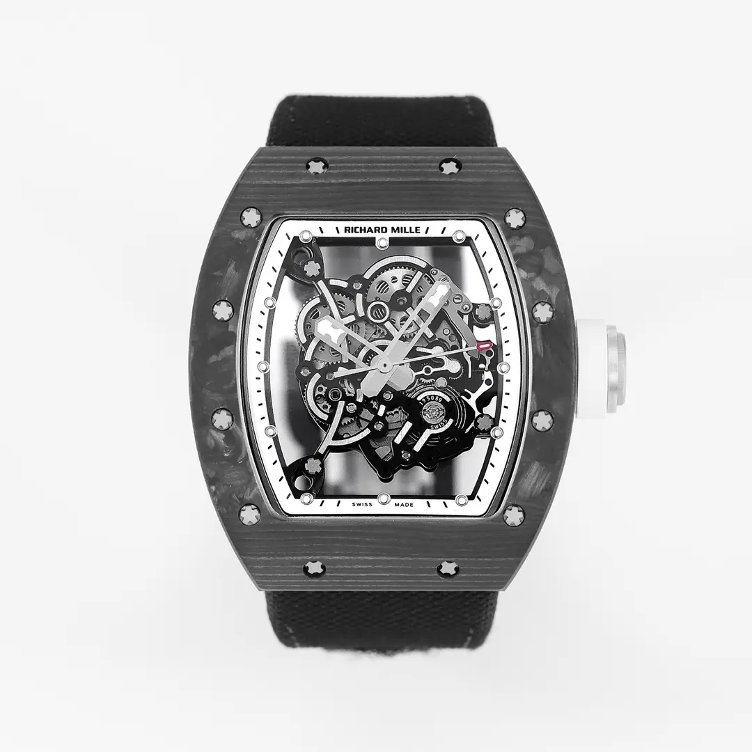 ZF Factory Richard Mille RM055 Carbon Black Super Clone Luxury Watch Supportive 3876