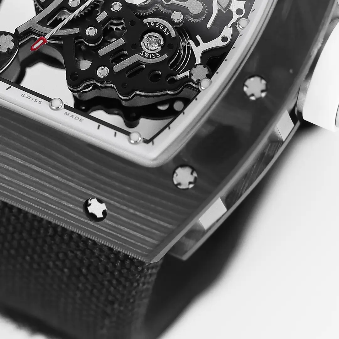 ZF Factory Richard Mille RM055 Carbon Black Super Clone Luxury Watch Supportive 3876